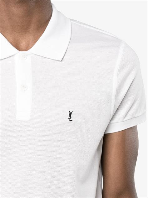 yves saint laurent polos|saint laurent polo shirt men's.